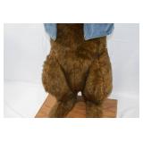 The Hen House Large Plush Rabbit on Stand