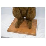 The Hen House Large Plush Rabbit on Stand