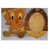Wooden Looney Tunes Decor