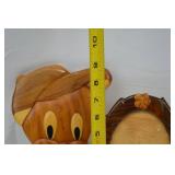 Wooden Looney Tunes Decor