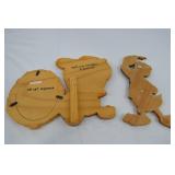 Wooden Looney Tunes Decor