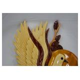 Wooden Doves on a Branch