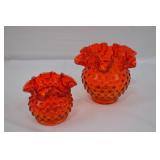 Lot of 2 Vintage Fenton Art Glass