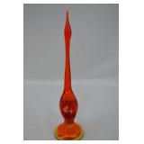 Vintage Viking Glass Long Neck Crane Figurine