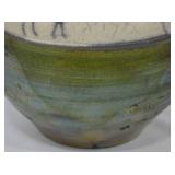 Jeremy Miller Deer Raku Pottery