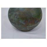 Raku Pottery Vase