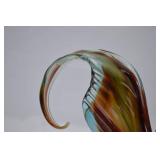 Vintage Hand Blown Art Glass Rooster