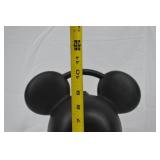 Vintage Disney Mickey Mouse Head Lunch Box w/Thermos 1989