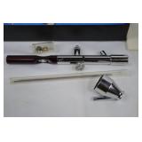 Lot of 2 Iwata Air Brushes w/Accessories and Box