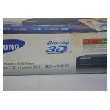 NEW Samsung BD-H5900 3-D Blue Ray Disc Player