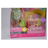 Barbie "I Can Be an Art Teacher" Barbie with Two Kelly Dolls