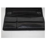 Mikimoto Leather Jewelry Case Travel Pouch Accessory Organizer