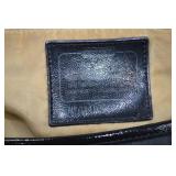 Black Coach Nylon Messenger Bag