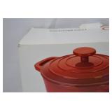 Cooks 3.5 qt Round Covered Casserole Dish