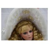 Danbury Mint Porcelain Bride Doll