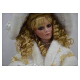 Danbury Mint Porcelain Bride Doll