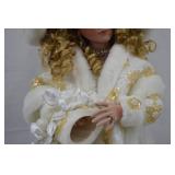 Danbury Mint Porcelain Bride Doll