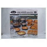 NEW Gotham Steel Pro 20-Piece Cookware and Bakeware
