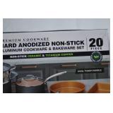 NEW Gotham Steel Pro 20-Piece Cookware and Bakeware