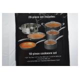 NEW Gotham Steel Pro 20-Piece Cookware and Bakeware