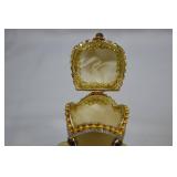 Lot of Faberge Egg Replica Music Jewelry Boxes