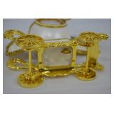 Lot of Wind-Up Musical Fabergé Egg Replica Jewelry Boxes