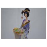 "Geisha Girls on Garden Bridge"