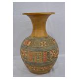 Terra Cotta Pottery Shelf Vase