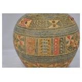 Terra Cotta Pottery Shelf Vase