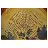 Handmade, Hand-painted Spanish Ceramic Serving Bowl