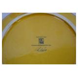 Handmade, Hand-painted Spanish Ceramic Serving Bowl