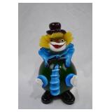 Murano Hand-Blown Glass Clown