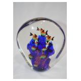 Vintage Murano-Style Art Glass Fish