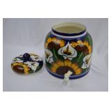 Large Ceramic Sunflower Drink Dispenser