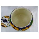 Large Ceramic Sunflower Drink Dispenser