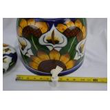 Large Ceramic Sunflower Drink Dispenser