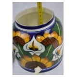 Large Ceramic Sunflower Drink Dispenser