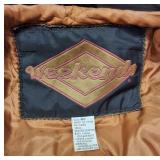 Weekends Leather Bomber Brown Jacket