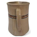 Antique Red Wing Pottery Gray Line Water Pitcher Rare and HTF