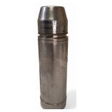 Vintage - 1983 USA  Made UNO-VAC Unbreakable Stainless Steel Insulated Thermos w/Lid Cup and Handle