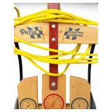 Vintage Paris Champion Red Fastback Snow Sled Floating Steering 46" Long