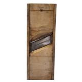 Antique Wooden Cabbage Kraut Cutter Slaw Slicer Shedder