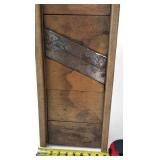 Antique Wooden Cabbage Kraut Cutter Slaw Slicer Shedder