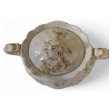 Antique  Henry Alcock & Co Cobridge England porcelain sugar bowl