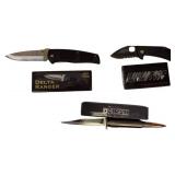 Frost Cutlery "Delta Ranger Tactical" Folding Knife | BuckShot Knife MILSPEC 50 Caliber Bullet Knife | Military & Task Force Series Knife