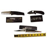 Frost Cutlery "Delta Ranger Tactical" Folding Knife | BuckShot Knife MILSPEC 50 Caliber Bullet Knife | Military & Task Force Series Knife