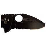 Frost Cutlery "Delta Ranger Tactical" Folding Knife | BuckShot Knife MILSPEC 50 Caliber Bullet Knife | Military & Task Force Series Knife