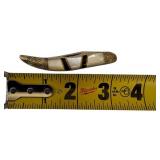 Frost Ace of Hearts Toothpick Folding Knife  & Steel Warrior Genuine Mother of Pearl Razor Pocket Knife Stainless