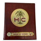 Classic Cigar Wooden Box from HC EL COROJO filled with 1979 unique matches with different Native Chiefs on them