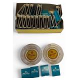 COLLECTORS (2) Sands a Huges Hotel ashtrays & (1)  box of SANDS original Matches